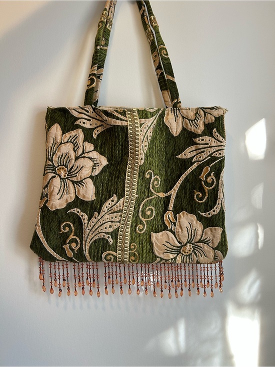 Handbags - Handmade upcycled tote bag
